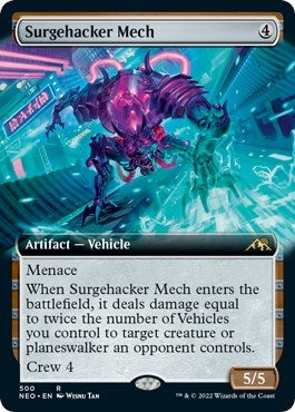 Surgehacker Mech (Extended Art) (500) (NEO)