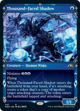 Image for Thousand-Faced Shadow (Showcase) (337) (NEO) - Magic: The Gathering
