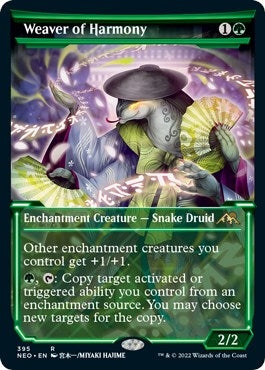 Image for Weaver of Harmony (Showcase) (395) (NEO) - Magic: The Gathering