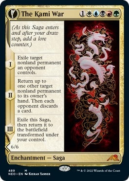 Image for The Kami War (Extended Art) (489) (NEO) - Magic: The Gathering