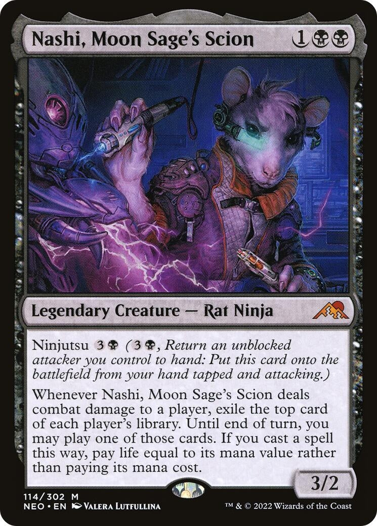 Nashi, Moon Sage's Scion (114) (NEO) Japanese