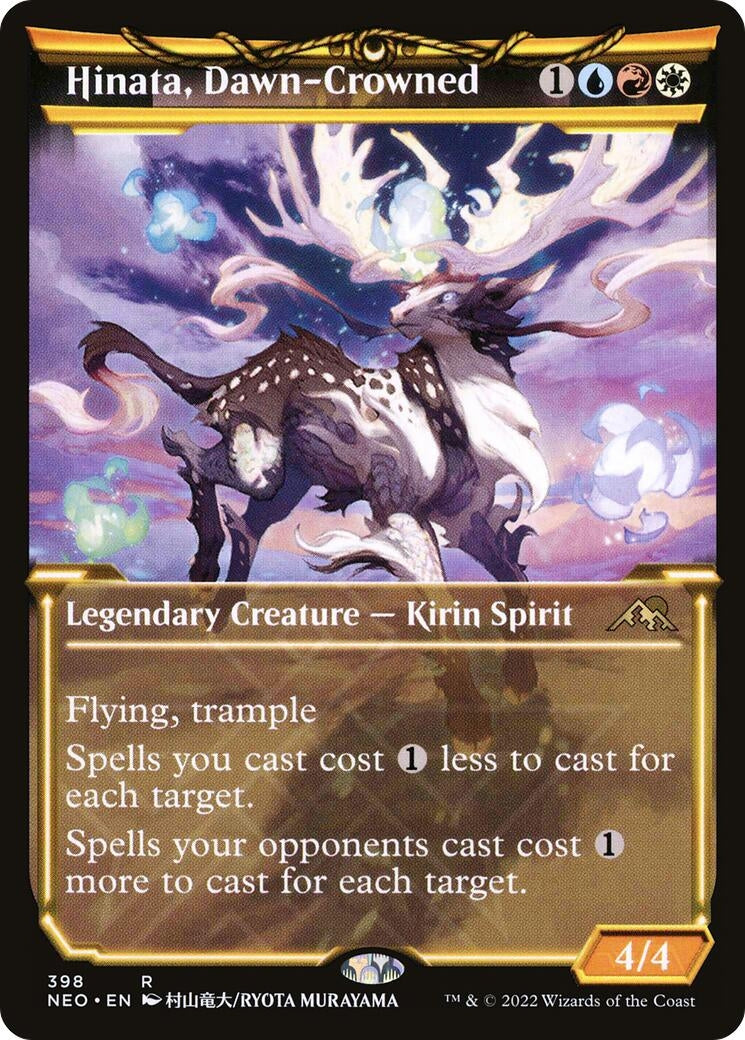 Image for Hinata, Dawn-Crowned (Showcase) (398) (NEO) - Magic: The Gathering