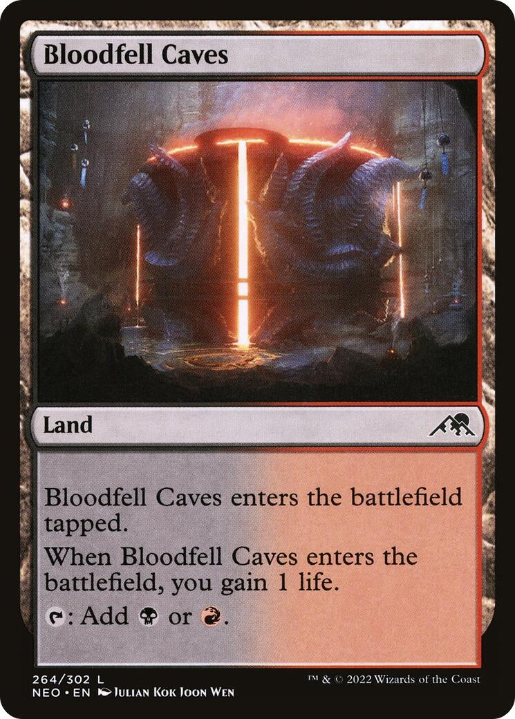 Bloodfell Caves (264) (NEO) Japanese