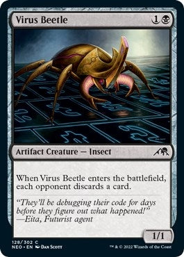 Image for Virus Beetle (128) (NEO) - Magic: The Gathering