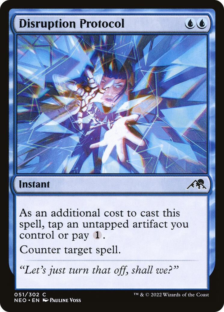 Image for Disruption Protocol (51) (NEO) - Magic: The Gathering