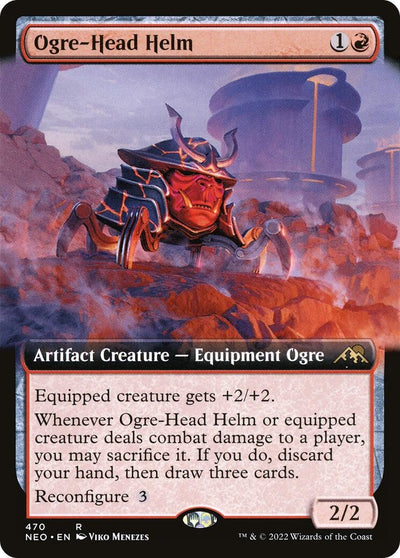 Ogre-Head Helm (Extended Art) (470) (NEO) Japanese