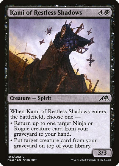 Kami of Restless Shadows (104) (NEO)