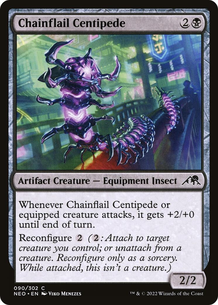 Chainflail Centipede (90) (NEO) Japanese