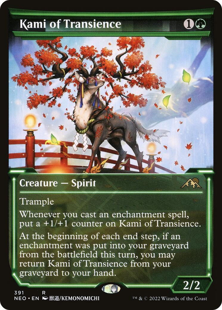 Image for Kami of Transience (Showcase) (391) (NEO) - Magic: The Gathering