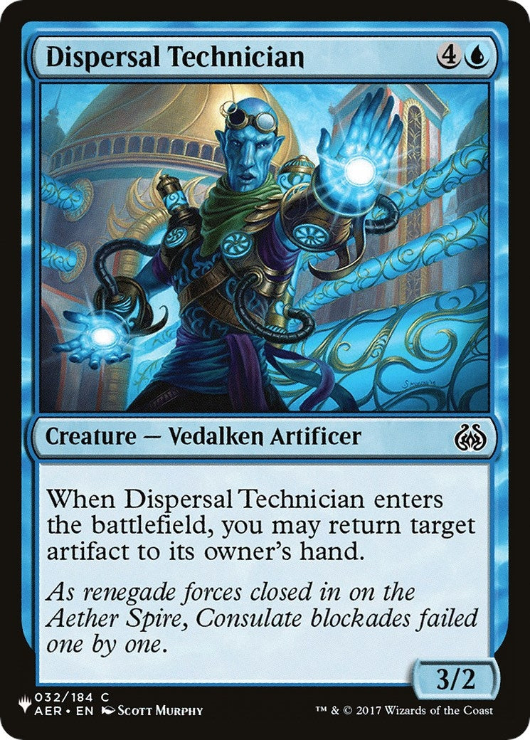 Dispersal Technician (032/184) (LIST)