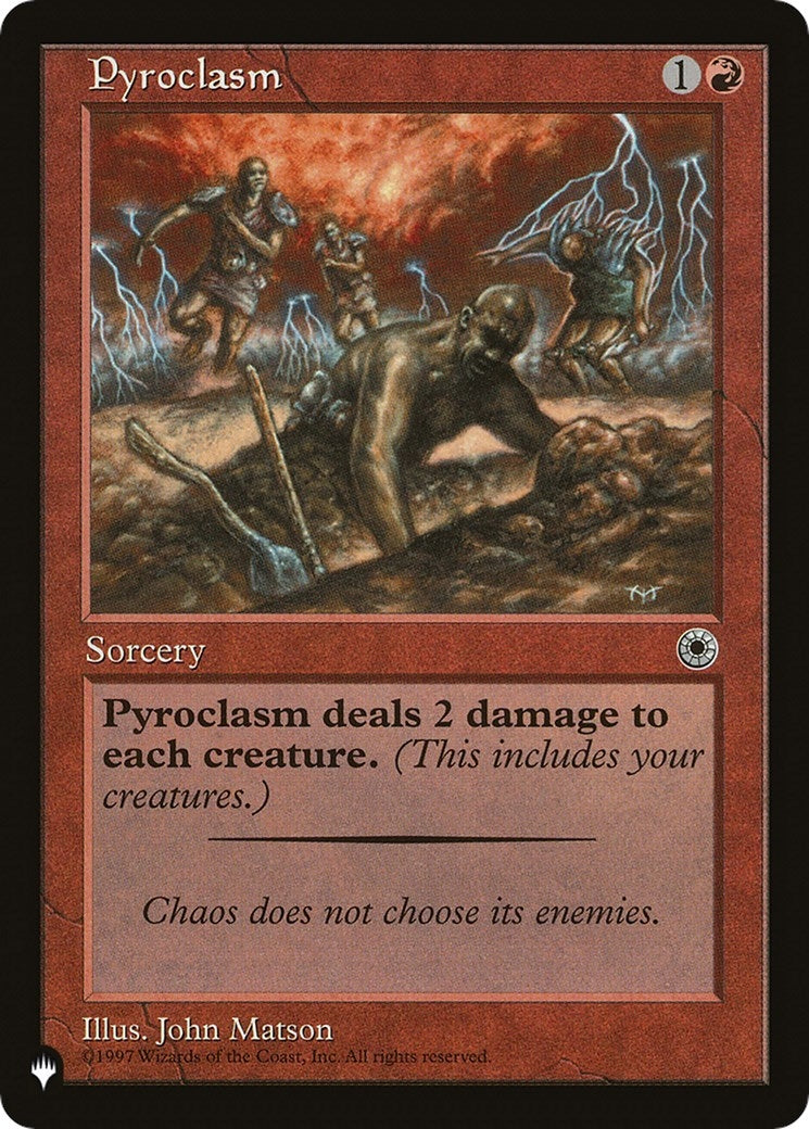 Pyroclasm (LIST)