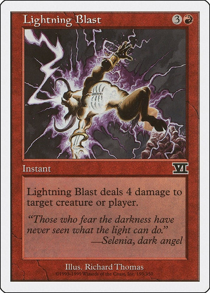 Lightning Blast (193) (6ED) Japanese