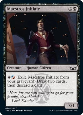 Maestros Initiate (86) (SNC)