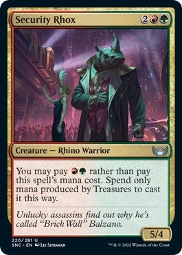 Security Rhox (220) (SNC) Japanese