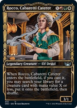 Rocco, Cabaretti Caterer (Showcase) (332) (SNC) Japanese