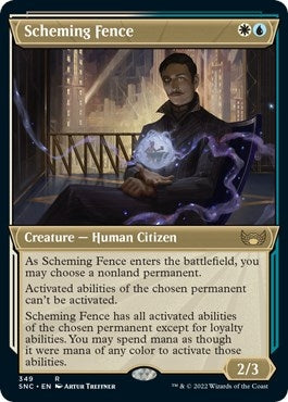 Scheming Fence (Showcase) (349) (SNC)