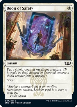 Boon of Safety (4) (SNC)