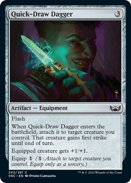 Quick-Draw Dagger (243) (SNC) Japanese