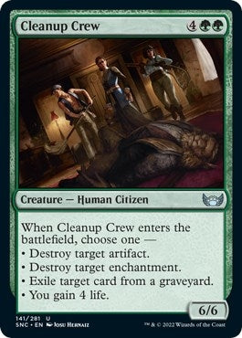 Cleanup Crew (141) (SNC)