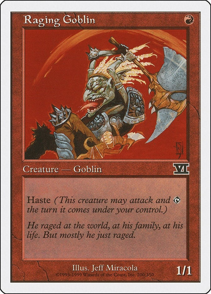 Raging Goblin (200) (6ED) French