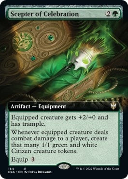 Scepter of Celebration (Extended Art) (164) (NCC) Japanese