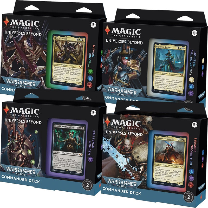 Image for Universes Beyond: Warhammer 40,000 - Commander Deck Case - Magic: The Gathering
