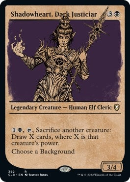Shadowheart, Dark Justiciar (Showcase) (392) (CLB) Japanese