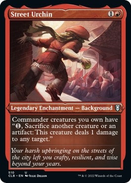 Street Urchin (Foil Etched) (510) (CLB)