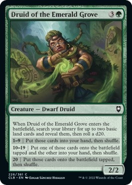 Druid of the Emerald Grove (226) (CLB) Japanese