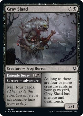 Gray Slaad (129) (CLB)