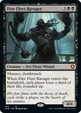 Dire Fleet Ravager (749) (CLB) Japanese