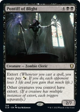 Pontiff of Blight (768) (CLB) Japanese