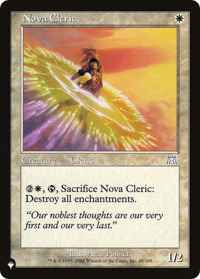 Nova Cleric (45/350) (LIST)