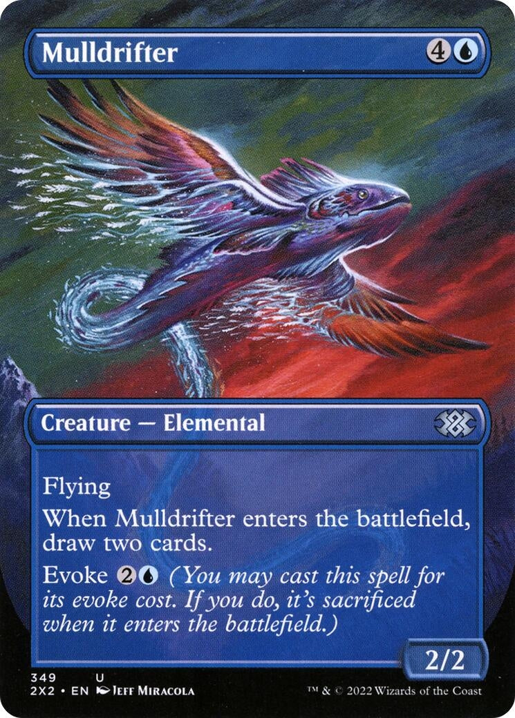 Mulldrifter (Borderless) (349) (2X2)