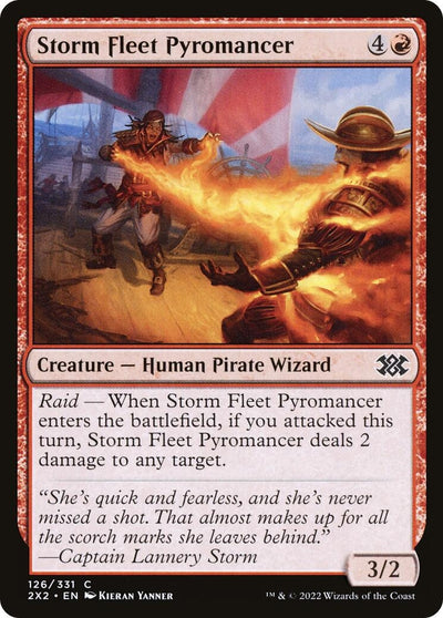 Storm Fleet Pyromancer (126) (2X2)