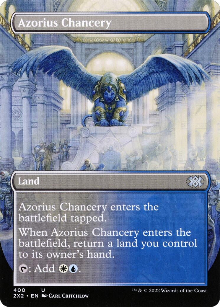 Azorius Chancery (Borderless) (400) (2X2) Japanese