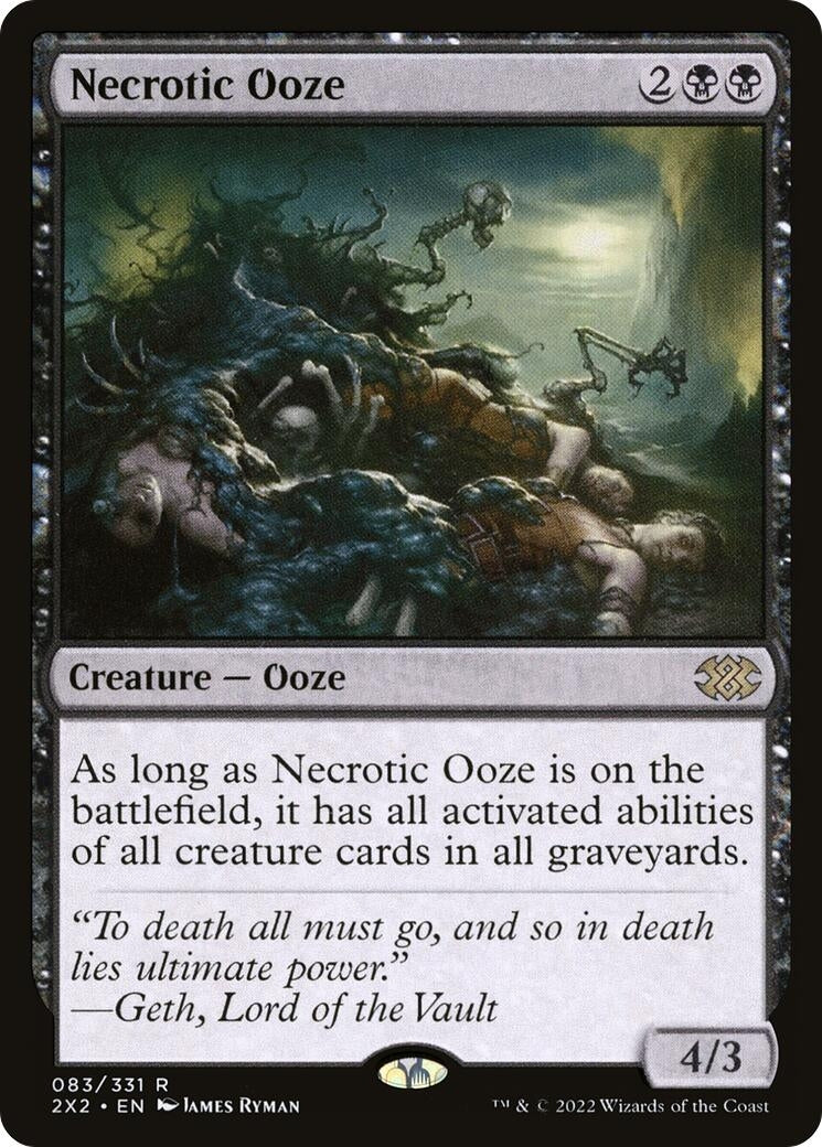 Necrotic Ooze (83) (2X2)