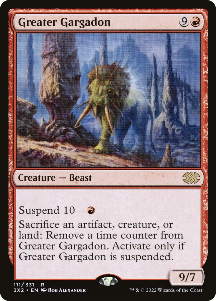 Greater Gargadon (111) (2X2)