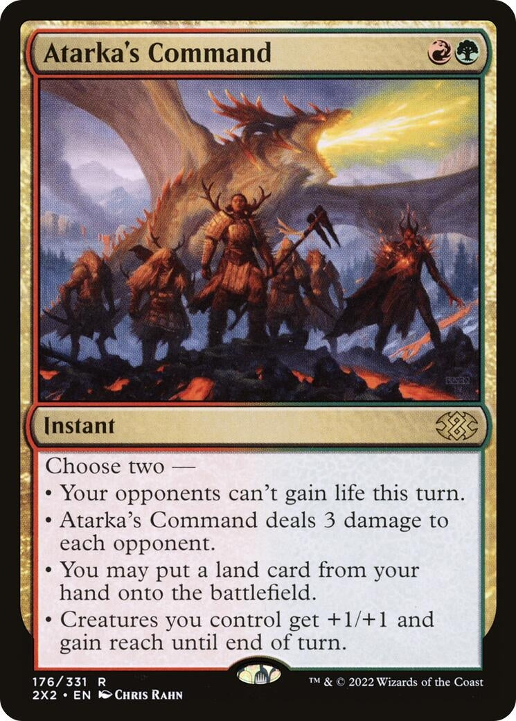 Atarka's Command (176) (2X2)