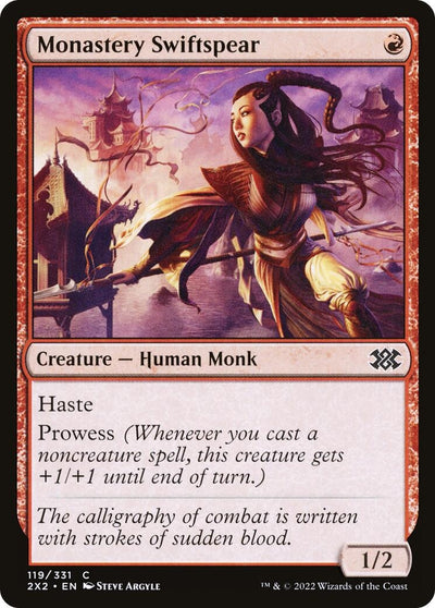Monastery Swiftspear (119) (2X2) Japanese
