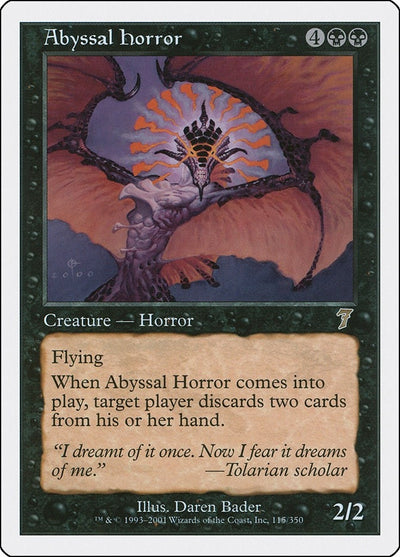 Abyssal Horror (115) (7ED)