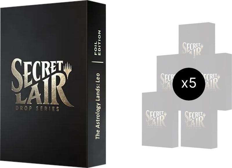 Image for Secret Lair Drop: Astrology Lands (Leo) Bundle - Traditional Foil Edition - Magic: The Gathering