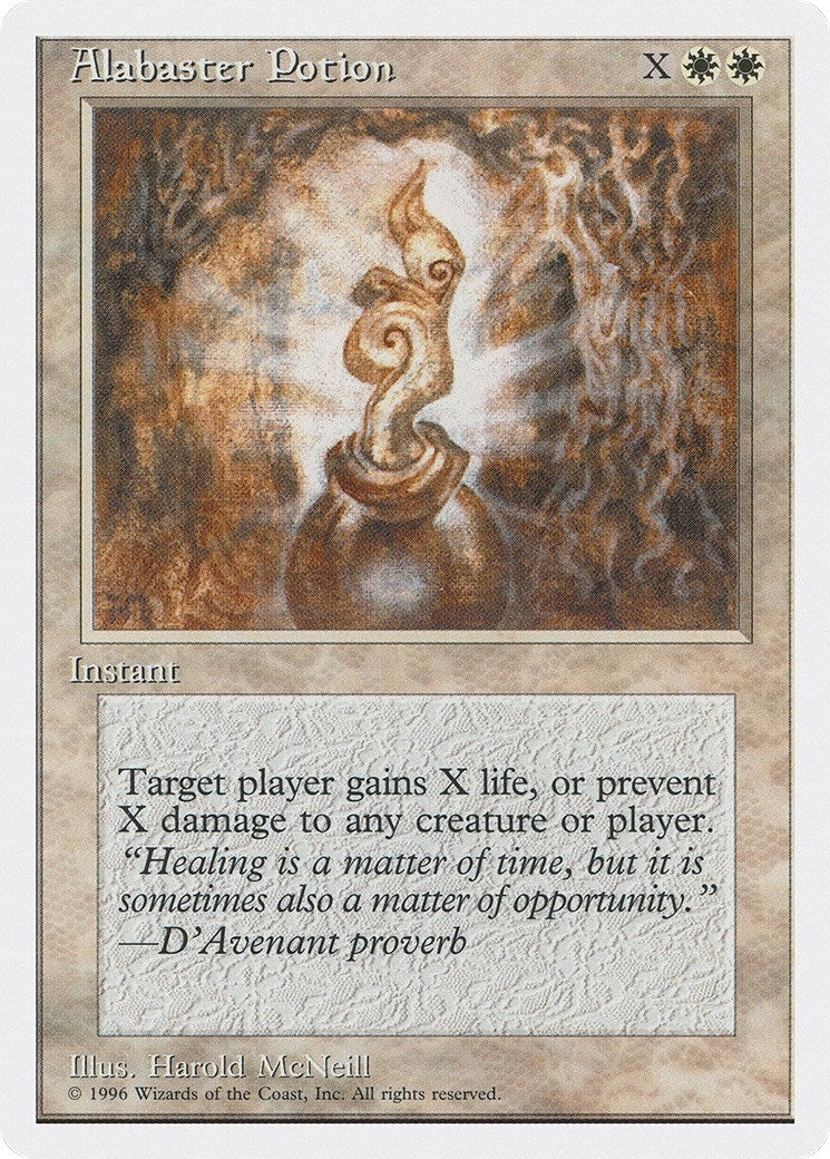 Image for Alabaster Potion (2PS) - Magic: The Gathering