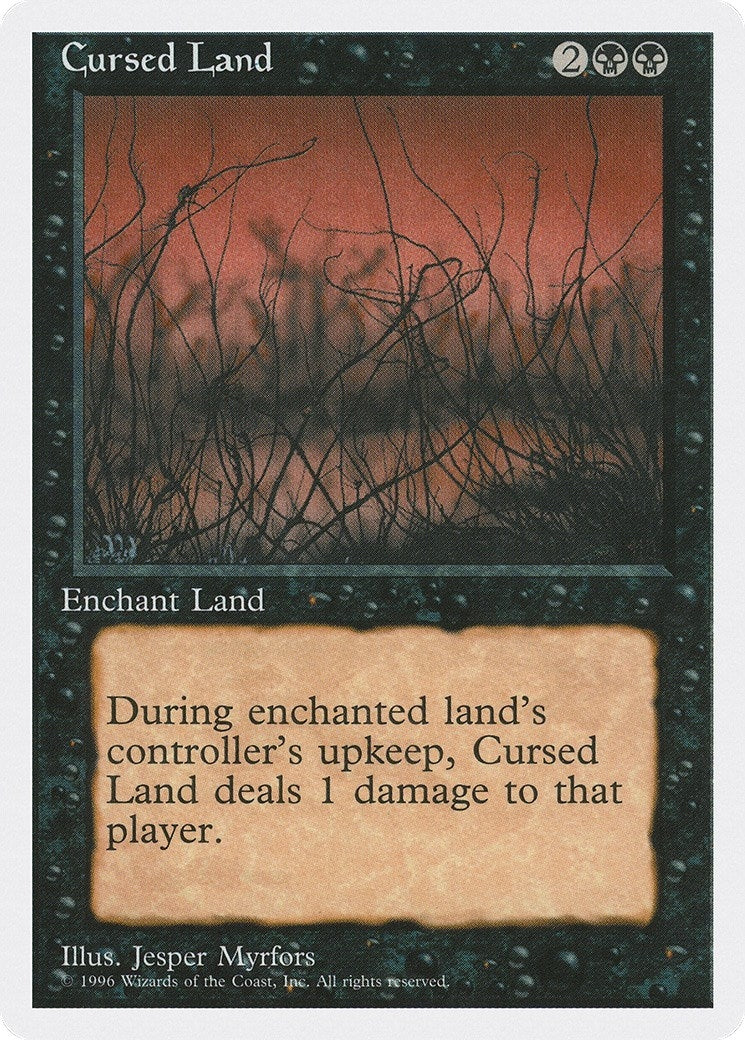 Image for Cursed Land (2PS) - Magic: The Gathering