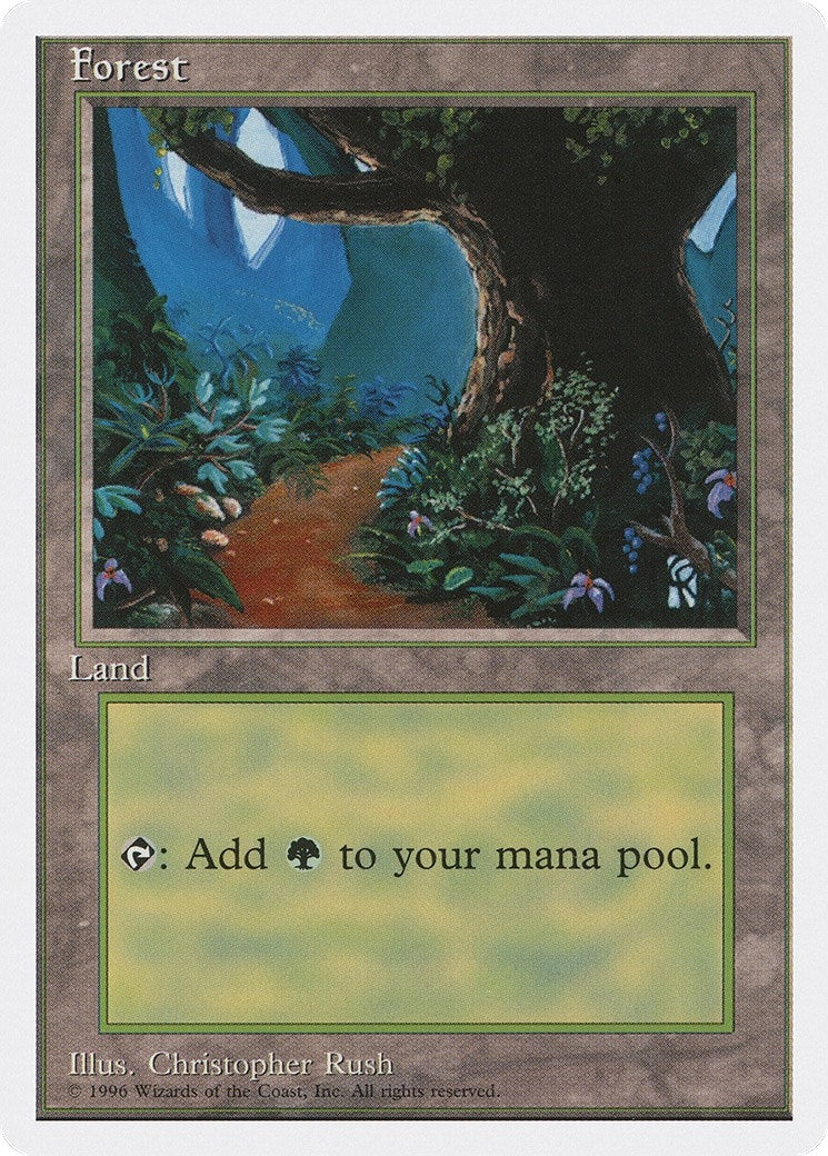 Image for Forest (B) (66) (2PS) - Magic: The Gathering