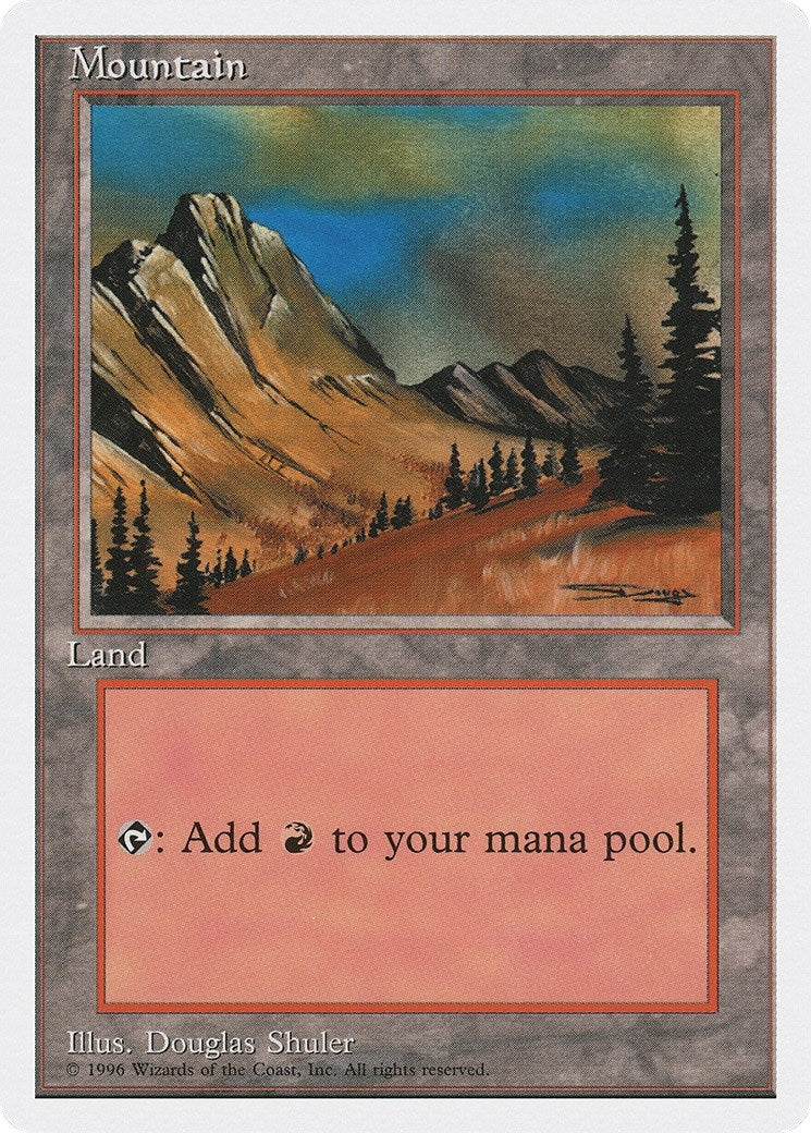Image for Mountain (C) (64) (2PS) - Magic: The Gathering