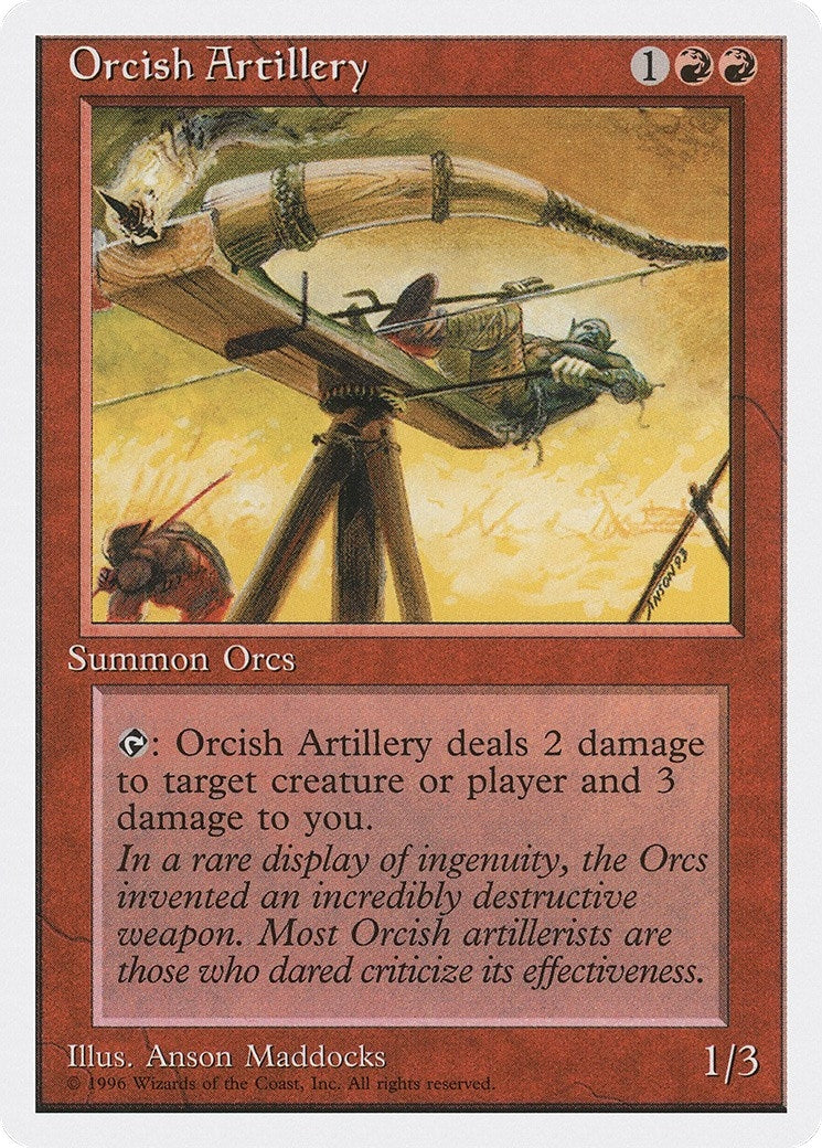 Image for Orcish Artillery (2PS) - Magic: The Gathering