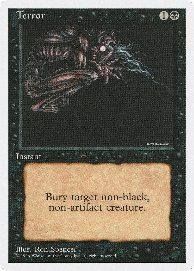 Image for Terror (2PS) - Magic: The Gathering