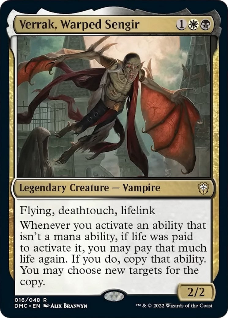 Verrak, Warped Sengir (16) (DMC)
