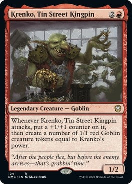 Krenko, Tin Street Kingpin (124) (DMC)